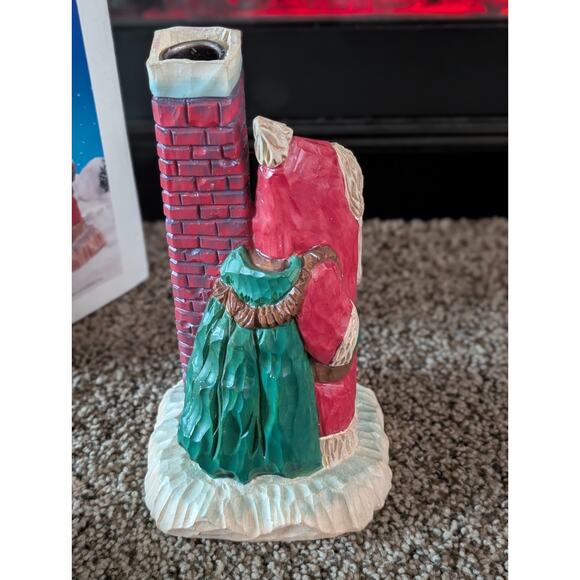Paul Bolinger Kurt S. Adler Santa Chimney Figurine JB230 w/ Box Handcrafted - Picture 7 of 13